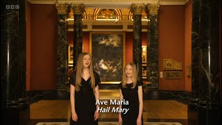 Belinda and Natalie BBC Young Choristers of the Year 2023 perform Ave Maria [upl. by Malim]