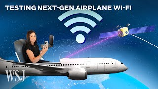 How Starlink and Others are Going to Supercharge Airplane WiFi  WSJ [upl. by Gnuh492]