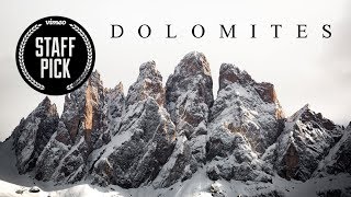 DOLOMITES  4K [upl. by Arihsan973]