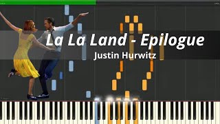 🎵 La La Land  Epilogue  Piano Tutorial Synthesia [upl. by Noedig]