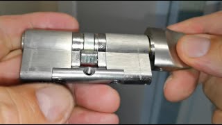 How to change a euro lock cylinder [upl. by Naillil542]