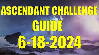 Destiny 2  Ascendant Challenge Guide and Location 6182024 [upl. by Eirrehc880]