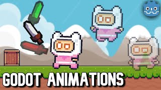 What You NEED To Know About ANIMATIONS in Godot [upl. by Houlberg536]