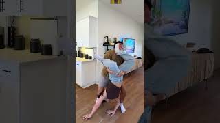 Flipping sisters prank goes wrong challenge couple funny couplegoals prank [upl. by Raychel199]