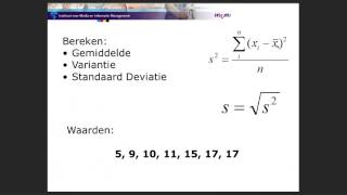 Uitleg standaard deviatie variantie gemiddelde berekenen van een populatie [upl. by Bil]