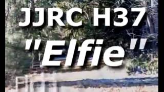 JJRC H37 Elfie Altitude Hold Selfie drone onboard footage only [upl. by Tinya]