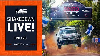 🔴 Shakedown LIVE  WRC Secto Rally Finland 2024 [upl. by Mann]