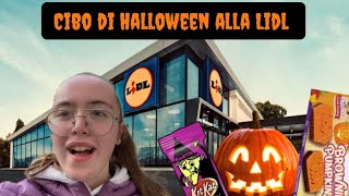 Compro CIBO di HALLOWEEN alla LIDL🎃🍂🍁 [upl. by Kcirdez]