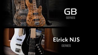 Premium Basses at Affordable Prices  Cort Elrick NJS and GB Modern Basses [upl. by Katey]