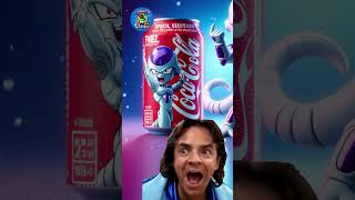 Lata de cocacola edición especial de Freezer reels anime shorts viralvideo dragonball [upl. by Calisa]