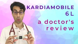 AliveCor KardiaMobile 6L ECG EKG Device for Atrial Fibrillation A Doctors Review [upl. by Irroc431]