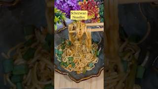 Schezwan Noodles  Spicy Schezwan Noodles  Chilli Noodles Recipe  Street Style Noodles🍜 shorts [upl. by Trixi]