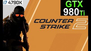 CounterStrike 2  1080p MEDIUM Gameplay  4790k  GTX 980Ti [upl. by Eniortna]