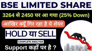 BSE LTD Stock Analysis  BSE Share Latest News  BSE Share Target  BSE Stock  BSE Limited Share [upl. by Ahsratan]