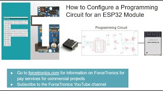 How to Configure a Programming Circuit for an ESP32 Module [upl. by Naashar]