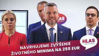 Navrhujeme zvýšiť životné minimum na 255 eur [upl. by Cohlier]