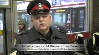 SmartPhone quotHeads Up For Safetyquot Crime Prevention Toronto Police 54 Division [upl. by Ahsienek]