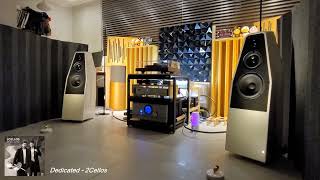 Wilson Audio Sabrina Pass INT250  Meitner MA1 The Sound of Silence  2Cellos [upl. by Meggs]