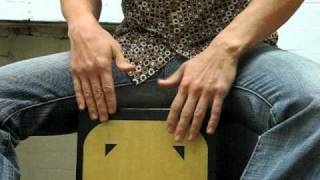 How to Play the Flamenco Cajon  Por Buleria [upl. by Jehiel200]