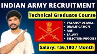 Indian Army TGC 139 Recruitment 2023  Indian Army Recruitment  Apply Online Form  Job4freshers [upl. by Enelrac898]