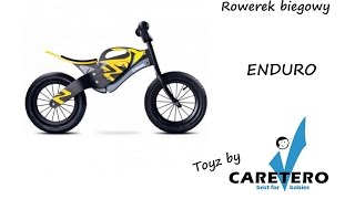 Rowerek biegowy Enduro marki Toyz  recenzja [upl. by Alaham]