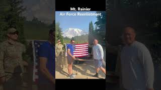 Mt Rainier Air Force Reenlistment [upl. by Nataniel688]