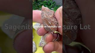 Sagenite de Saussure Lot SS8 58 minerals crystals crystalshop quartz rutilequartz gemstone [upl. by Ilario]