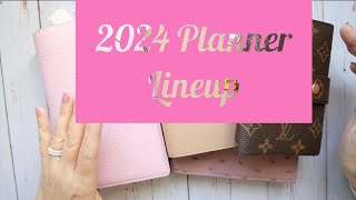 My official Planner lineup for 2024 [upl. by Enellek]