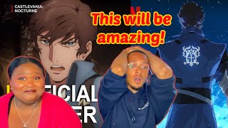 Castlevania Nocturne Main Trailer Reaction  Netflix [upl. by Valentine]