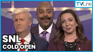 SNL Kamala Harris vs Donald Trump Family Feud Cold Open [upl. by Thirzia279]