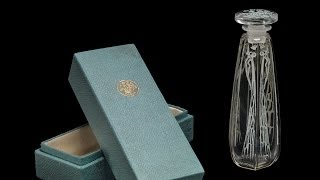 Lalique Perfume Bottle for Coty from René Lalique Enchanted by Glass [upl. by Calv]