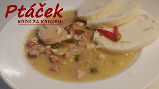 Luxusní ROZLÍTANÝ PTÁČEK s houskovým knedlíkem  rýží  Vaříme s Kubíčkem RECEPT 19 [upl. by Aria]