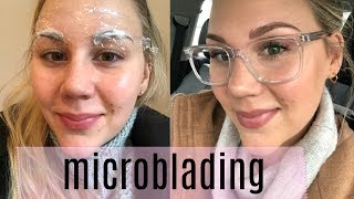 My Microblading Experience Pain Healing amp More [upl. by Yrrad]