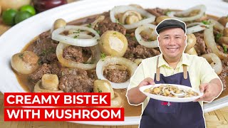 Creamier na Classic Pinoy Bistek recipe  SIMPOL  CHEF TATUNG [upl. by Montana]