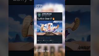 One piece episode 1071  EditAmv  Luffys Gear 5 onepiece shorts [upl. by Grega98]