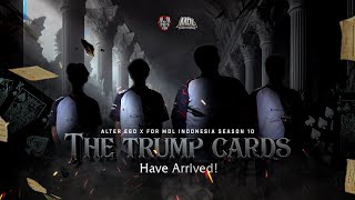 THE TRUMP CARDS HAVE ARRIVED  ALTER EGO X ROSTER MDL ID SEASON 10 [upl. by Sacks]