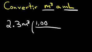 Cómo Convertir m³ a mL  Guía Rápida para Conversiones de Volumen [upl. by Llenil]