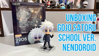 UNBOXING NENDOROID GOJO SATORU TOKYO JUJUTSU HIGH SCHOOL VERSION [upl. by Ahset425]