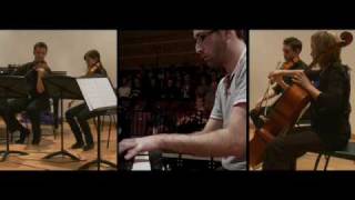 How To Disappear Completely for Piano String Quartet amp Electronics [upl. by Meehsar625]