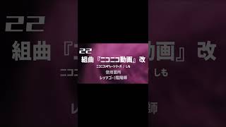 組曲ニコニコ動画改（遺伝子組み換え） 無茶振り合作 [upl. by Ehtylb]