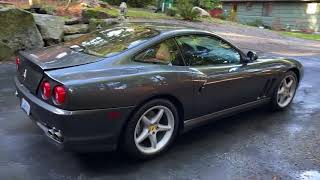 1999 Ferrari 550 Maranello Drive [upl. by Esoranna]