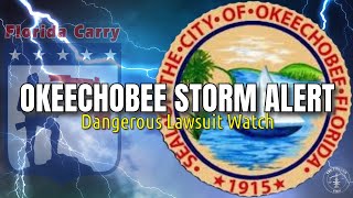 Lawsuit Looming Okeechobee City Officials Break Floridas Preemption Law By Suspending Gun Rights [upl. by Gnuy982]