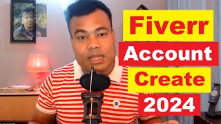 Fiverr Account Create 2024 by Jamal Sir [upl. by Lezti]