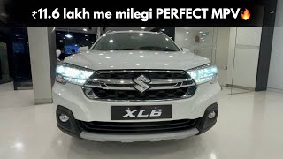 XL6 Alpha  2024  Mileage ke sath comfort aur safety bhi 🤩  Full Review [upl. by Camm]