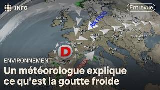 Questce que la goutte froide qui a provoqué des inondations dévastatrices en Espagne [upl. by Nerehs]