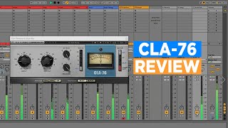 Waves CLA76 Plugin  Review amp Demo [upl. by Namwen823]