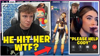 CLIX FREAKS OUT Reacting To SOMMERSET Getting ABUSED By Her Boyfriend On STREAM Fortnite Moments [upl. by Anitnahs747]