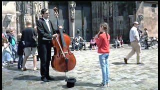 A Little Girl Plays For A Street Musician And Gets The Best Surprise In Return [upl. by Nirehs907]