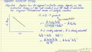 Apparent Activation Energy [upl. by Trinl]