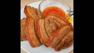 Bagnet  Crispy Pork Belly Recipe [upl. by Yllek]